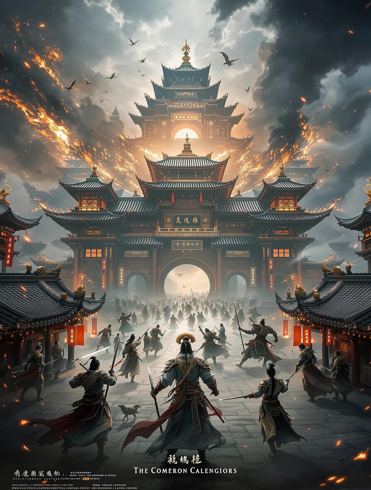 深夜影院深a作品《长安十二时辰》海报